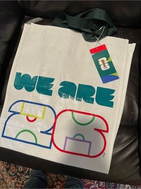 'We Are 26” FIFA official polypropylene White Reusable Tote Bag New
